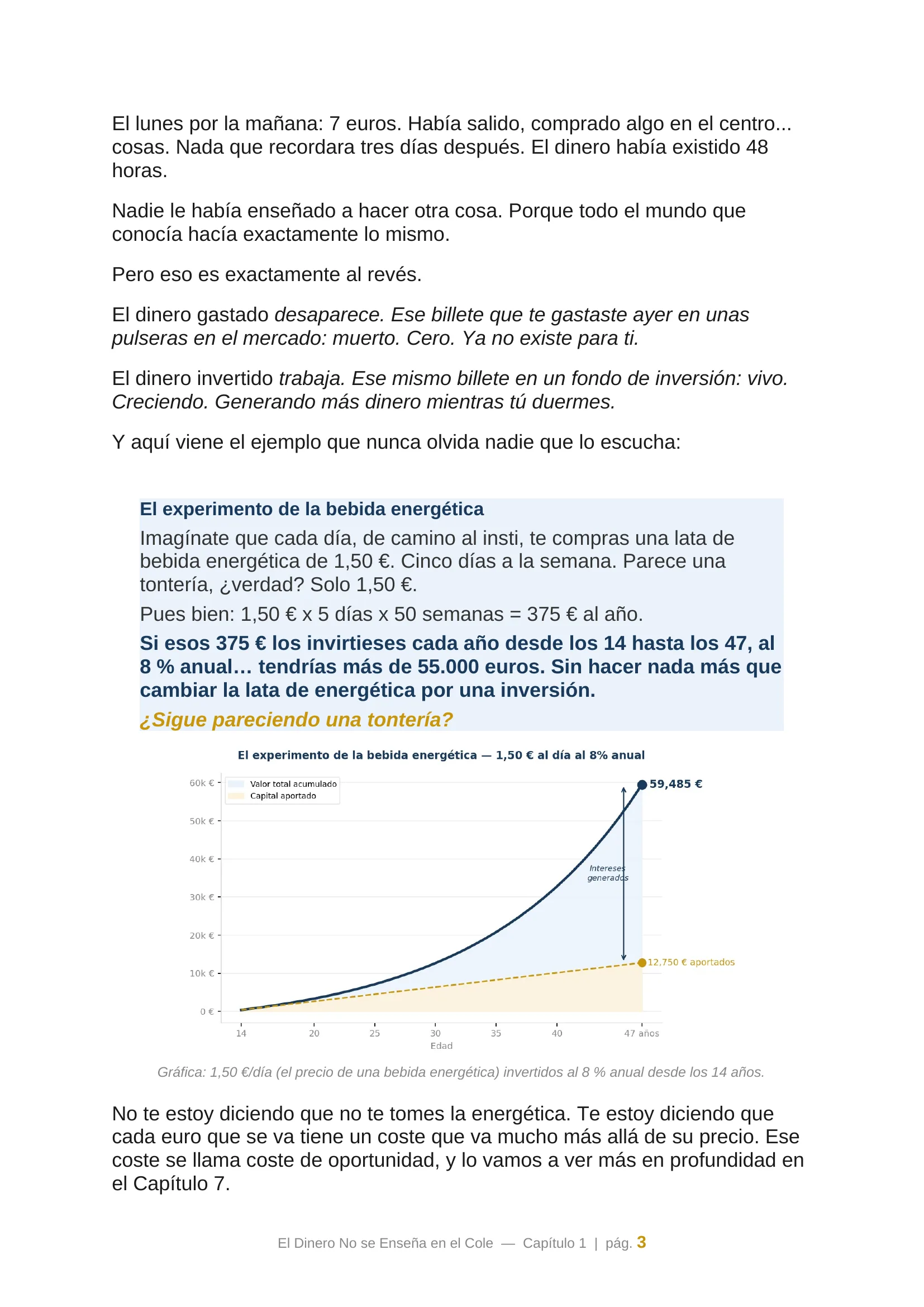 Página interior Finanzas para Niños - Qué es el dinero INKORA